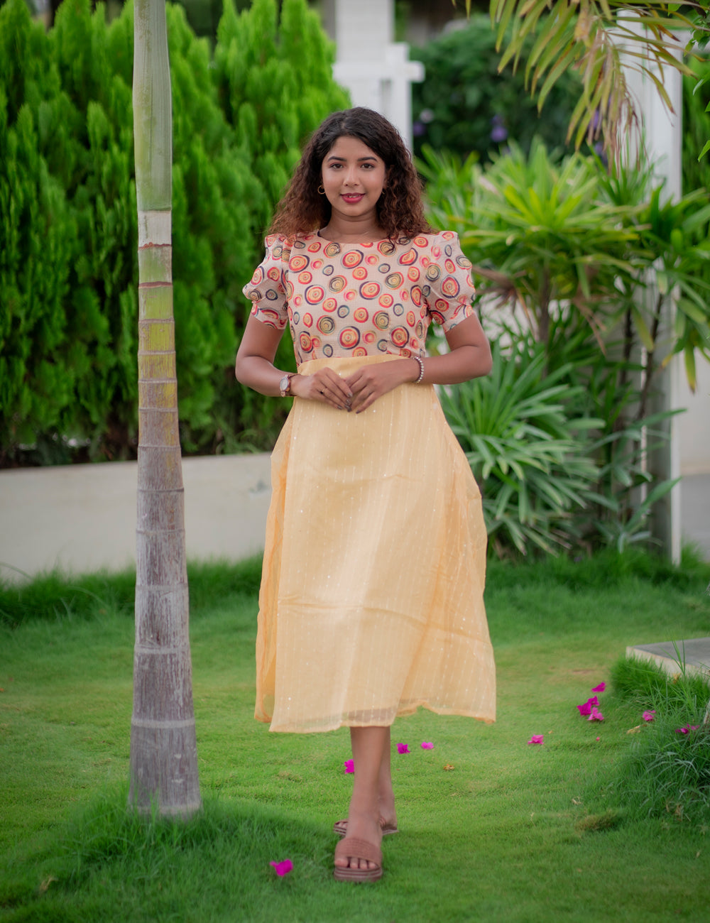 SANDAL ORGANZA WITH DIGITAL PRINTED KOTA DISHA MAXI