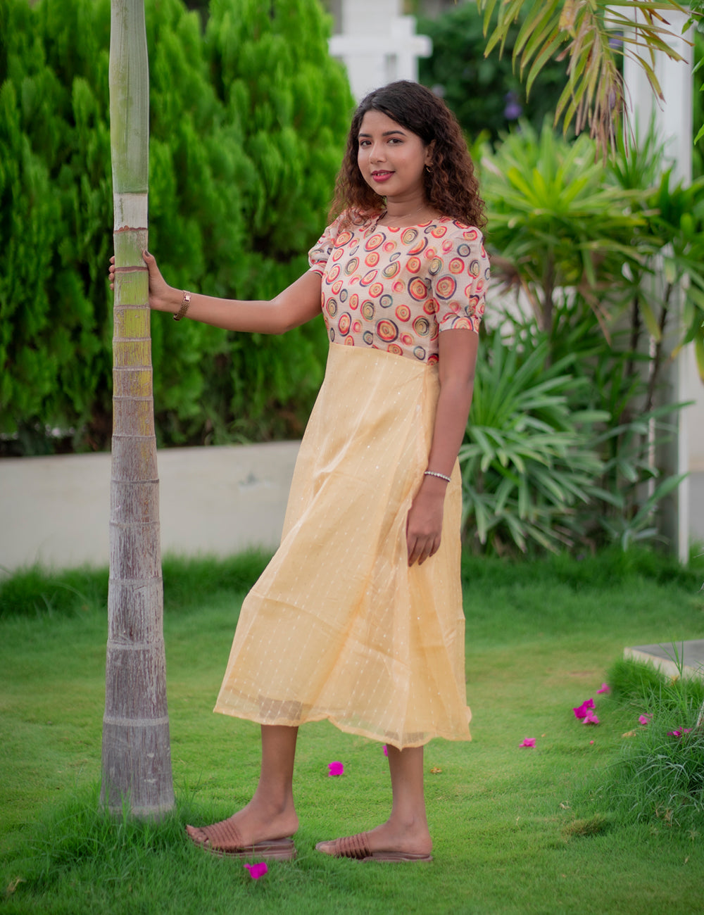 SANDAL ORGANZA WITH DIGITAL PRINTED KOTA DISHA MAXI