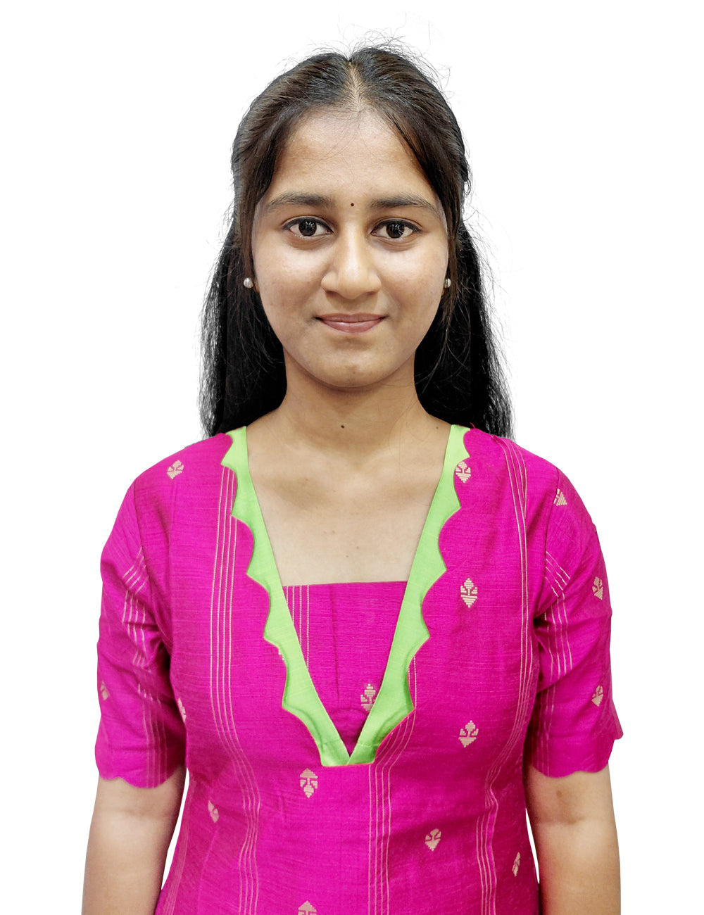 Pink Printed Kurti with Printed Dupatta & Pants – 3 Piece Ethnic Set