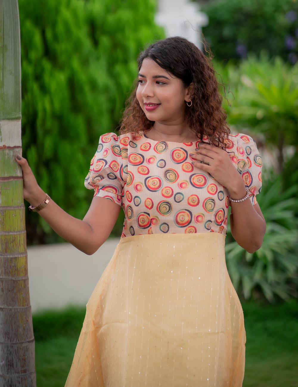 SANDAL ORGANZA WITH DIGITAL PRINTED KOTA DISHA MAXI